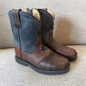 Smoky Mountain Boots Boys Leather Embroidered Country Western Cowboy Boots C8